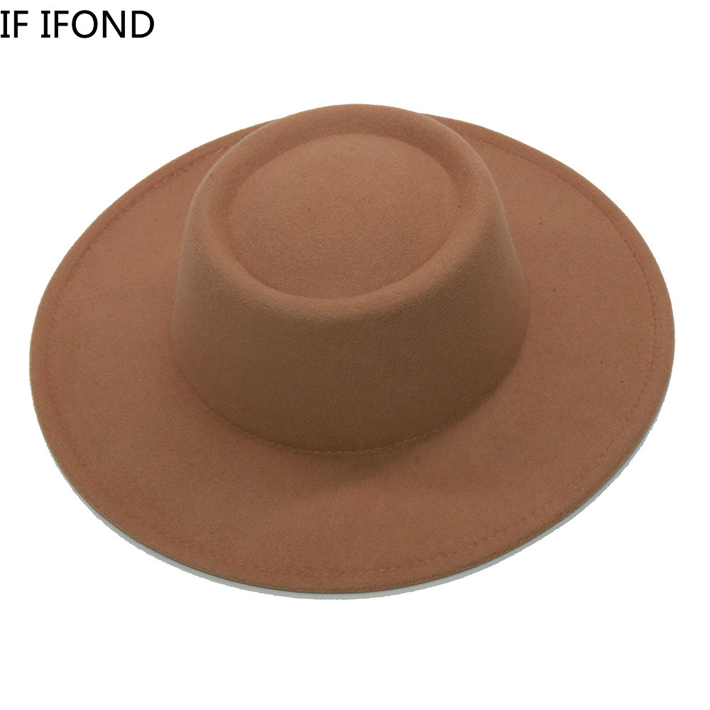 Fedora Hats Men Women 8.5CM Wi - Fedora Hat Wool avaliação e preço