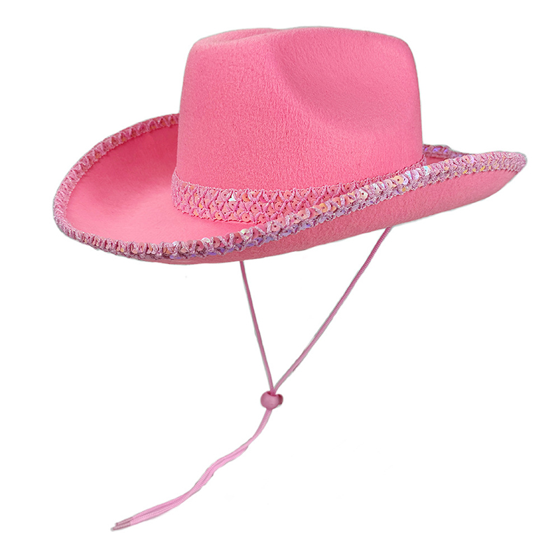 Women Men Sequin Cowgirl Hat S - Sun Hat Wide Brim avaliação e preço