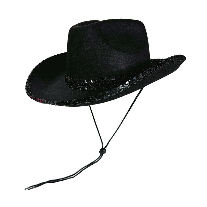 Women Men Sequin Cowgirl Hat S - Sun Hat Wide Brim avaliação e preço
