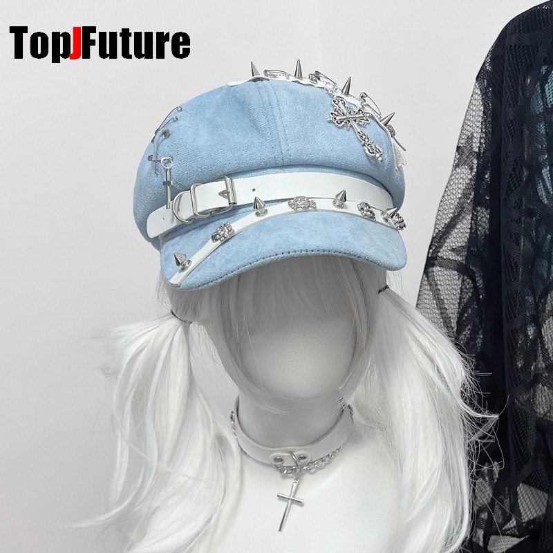 Women's Harajuku octagonal cap - Dad Hat Cotton avaliação e preço