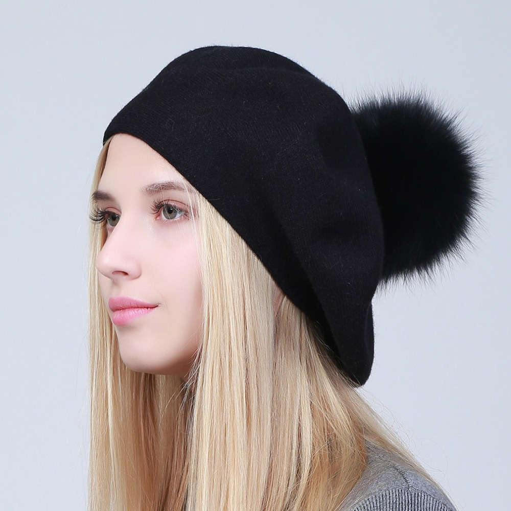 Geebro Women's Beret Hat Winte - Beret French Wool avaliação e preço