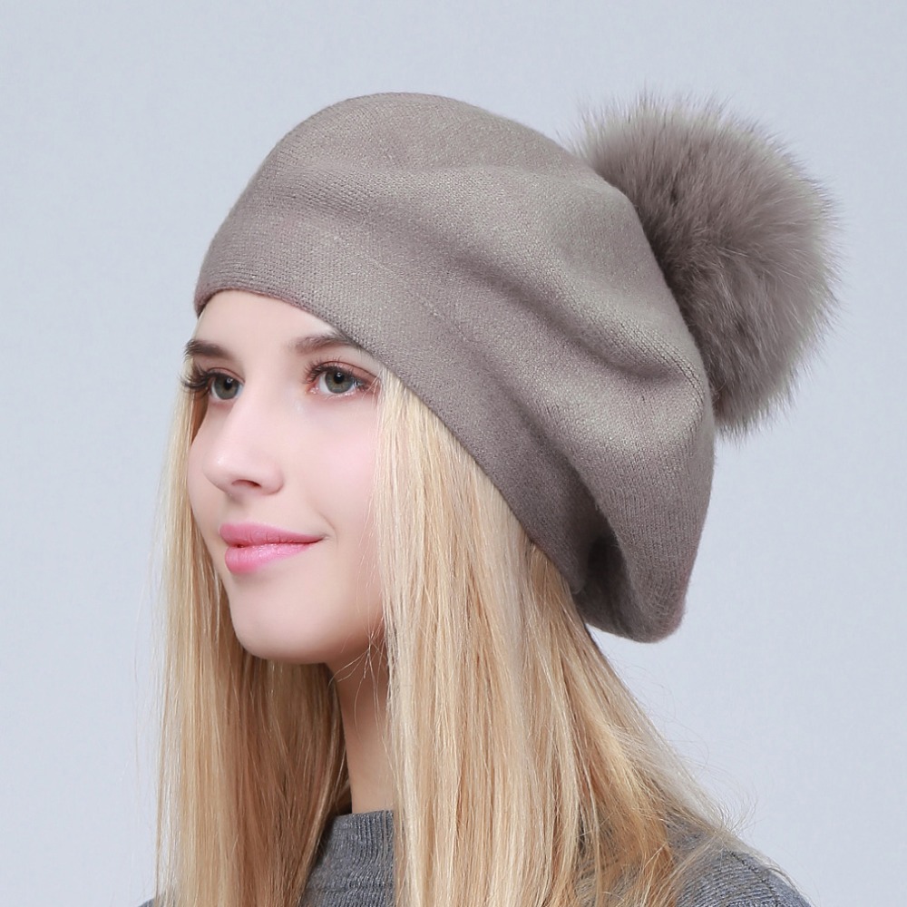 Geebro Women's Beret Hat Winte - Beret French Wool avaliação e preço
