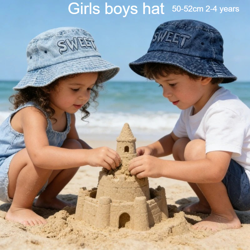 Japanese Retro Kids Bucket Hat - Bucket Hat Cotton avaliação e preço