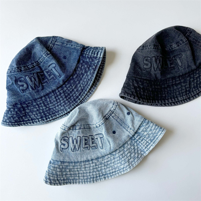 Japanese Retro Kids Bucket Hat - Bucket Hat Cotton avaliação e preço