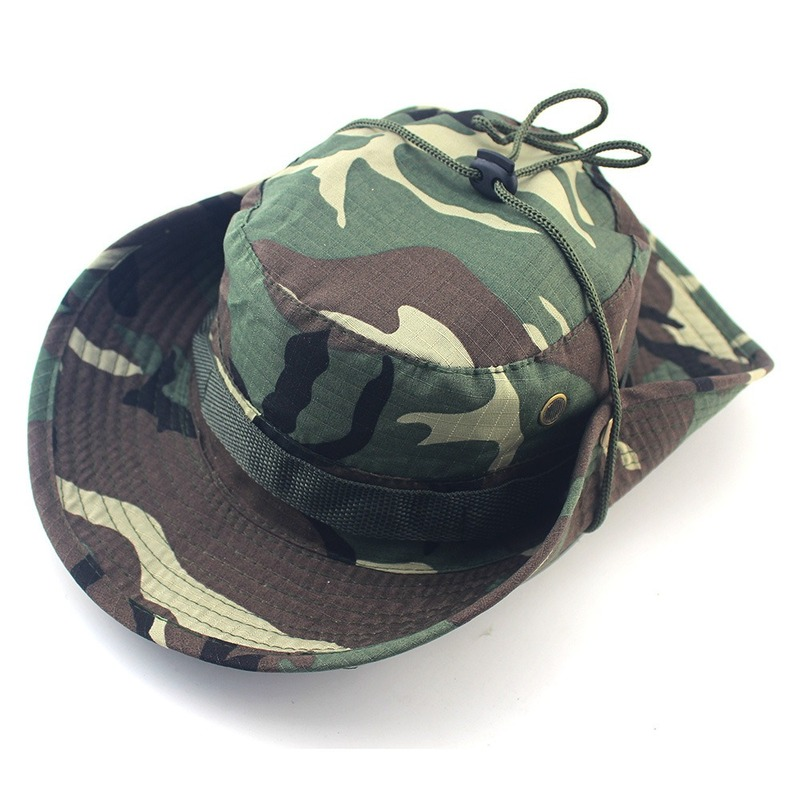 Camouflage Tactical Cap Boonie - Boonie Hat Tactical avaliação e preço
