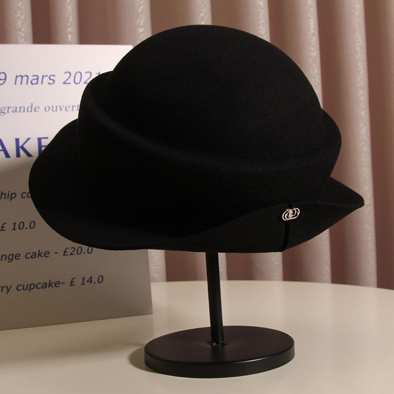 Wool Felt Sun Hats Round Top K - Fedora Hat Wool avaliação e preço