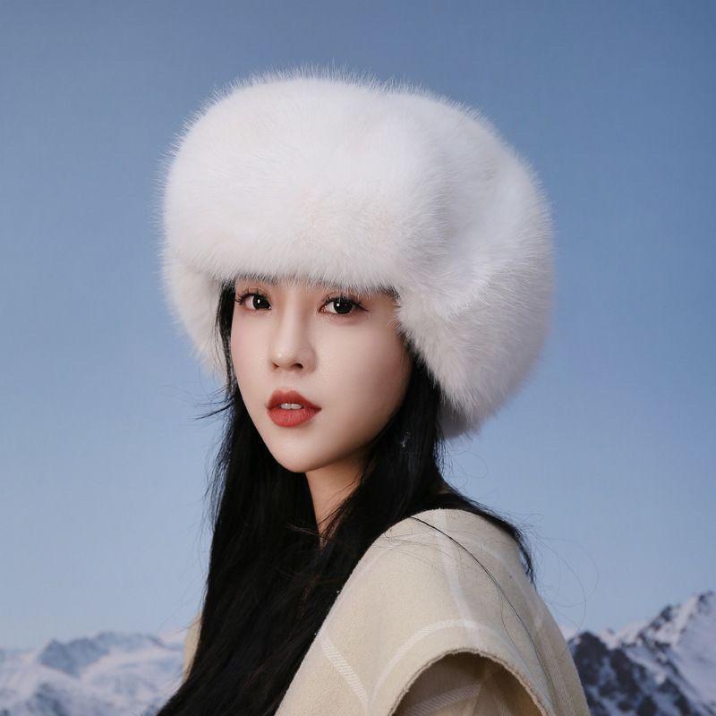2025 New Winter Women Faux Fur - Winter Trapper Hat avaliação e preço