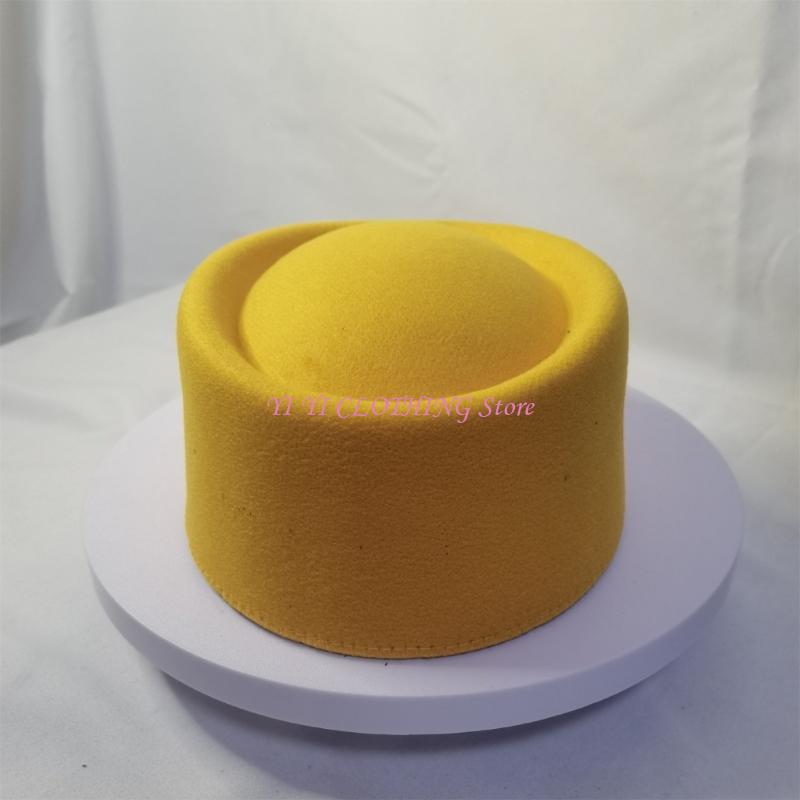 Millinery Fedoras Top Hat Fasc - Fedora Hat Wool avaliação e preço