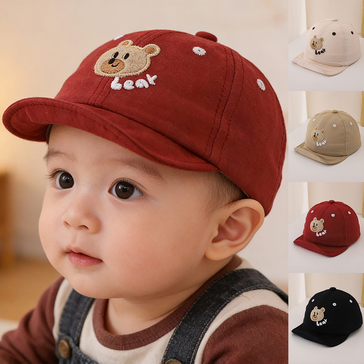 Cute Baby Peaked Hat Soft Brim - Visor Sun Hat avaliação e preço