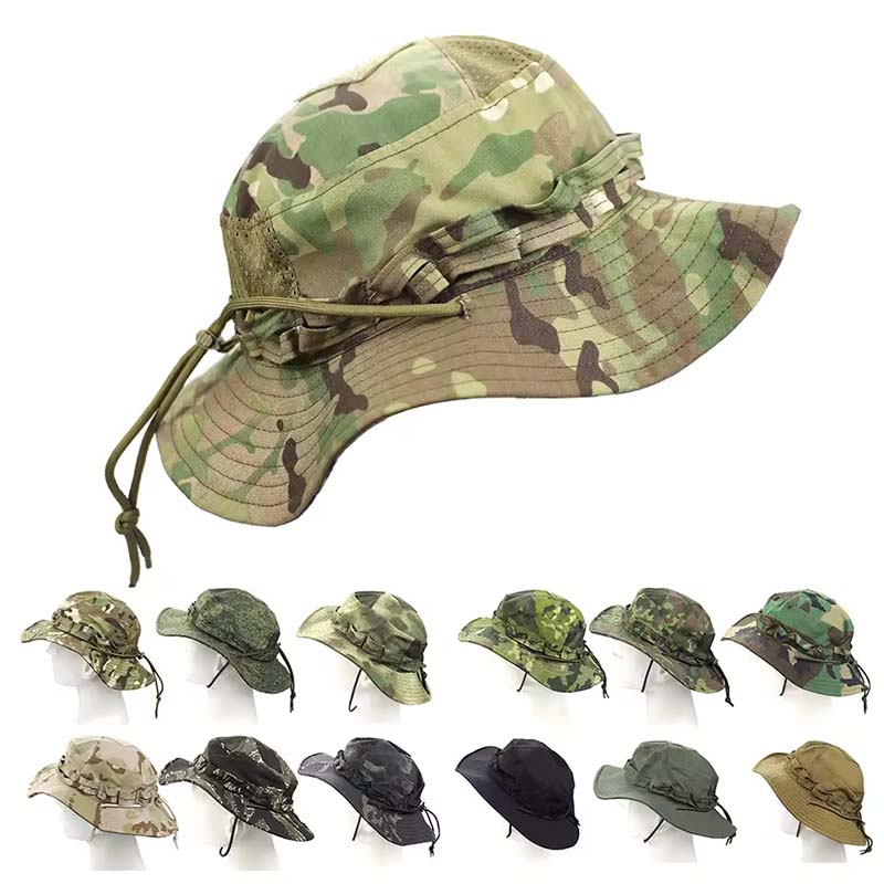Camouflage Tactical Cap Boonie - Boonie Hat Tactical avaliação e preço
