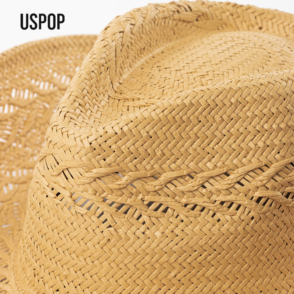 USPOP Women Summer Straw Cowbo - Cowboy Hat Straw avaliação e preço