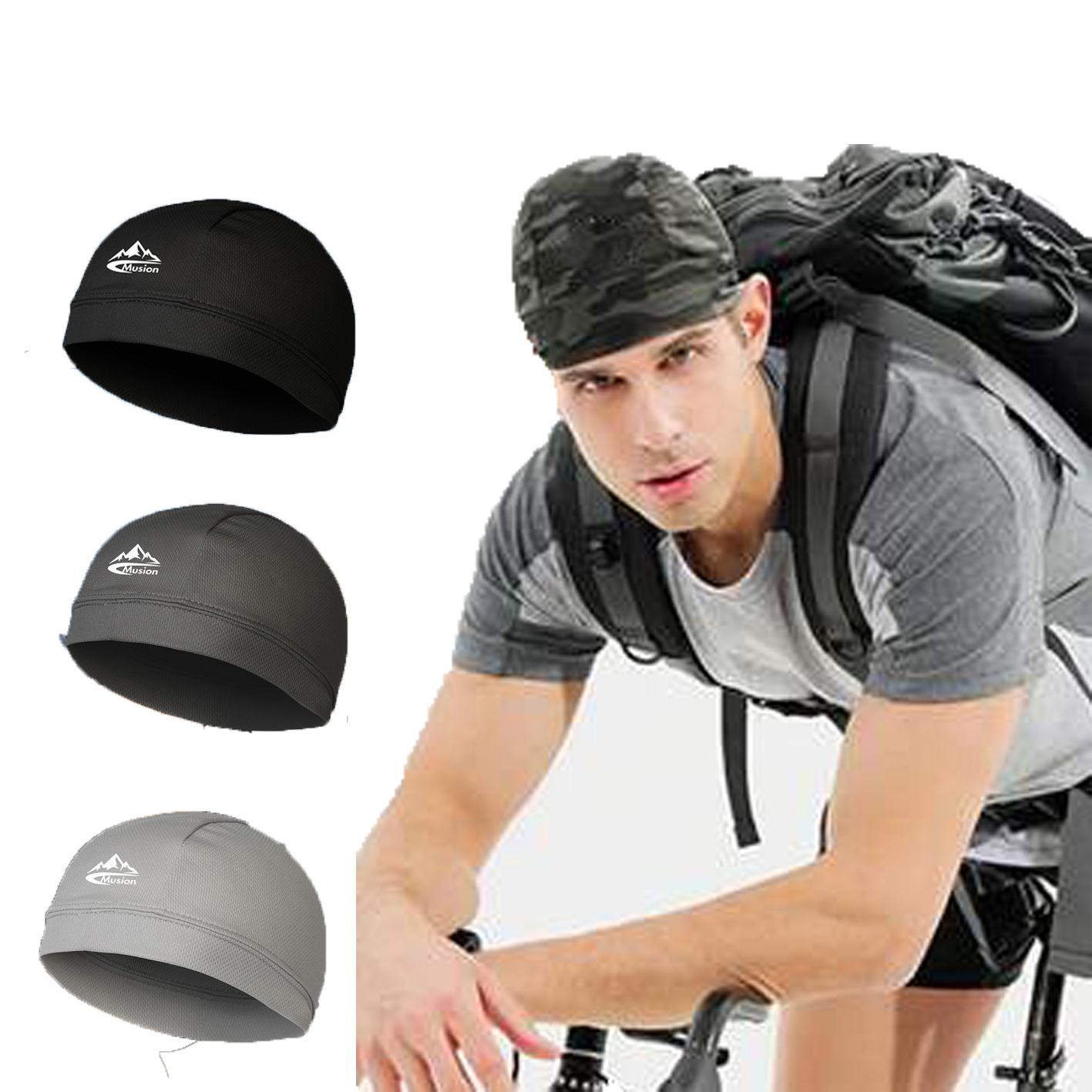 Musion Beanie Cap Bonnet for M - Skull Cap Helmet Liner avaliação e preço