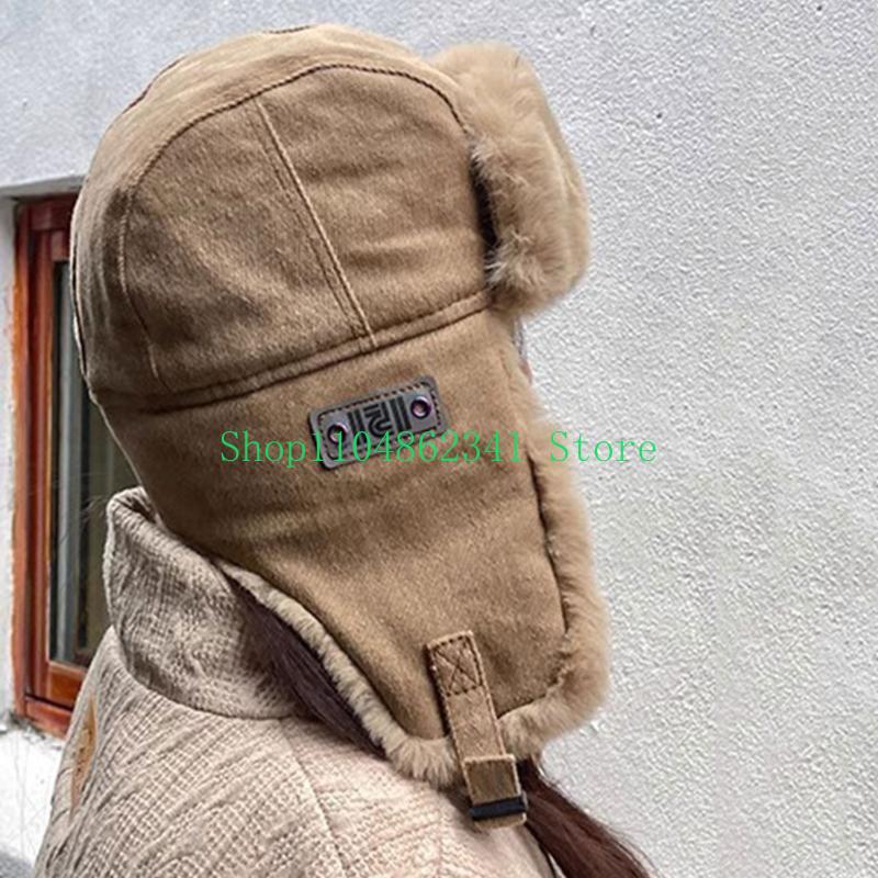 652F Adult Teens Windproof Ear - Trapper Hat Ear Flap avaliação e preço