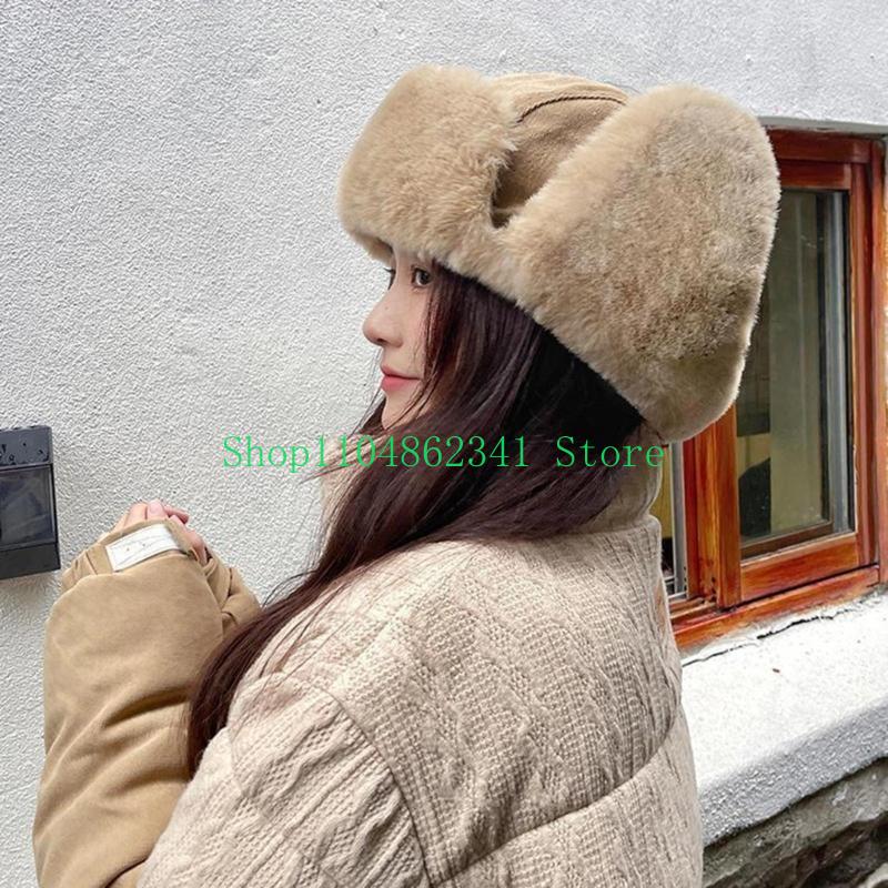 652F Adult Teens Windproof Ear - Trapper Hat Ear Flap avaliação e preço
