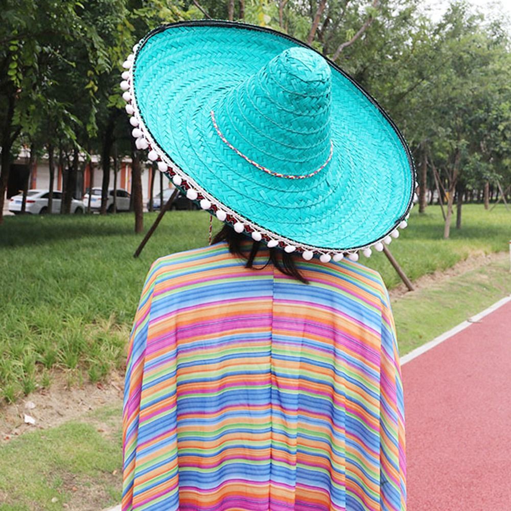 Mexican Style Straw Hats Wide  - Sun Hat Wide Brim avaliação e preço