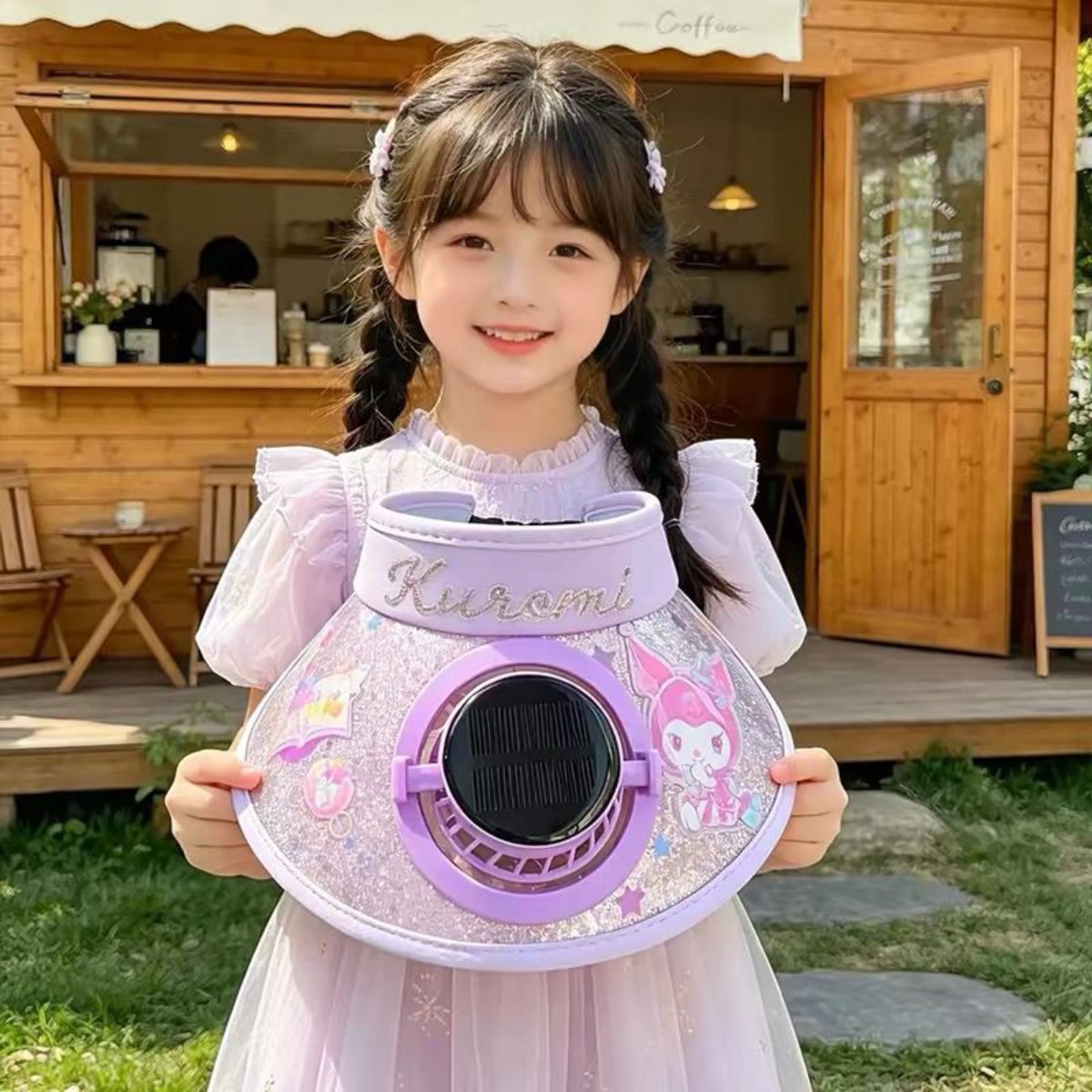 Anime Sanrio Kids Empty Top Su - Visor Sun Hat avaliação e preço