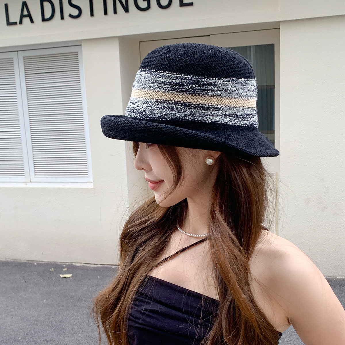 Straw  Fedora Hat  Bowler hat  - Fedora Hat Wool avaliação e preço