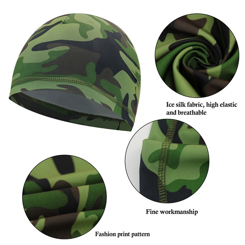 1PC Cooling Skull Cap For Men  - Skull Cap Helmet Liner avaliação e preço