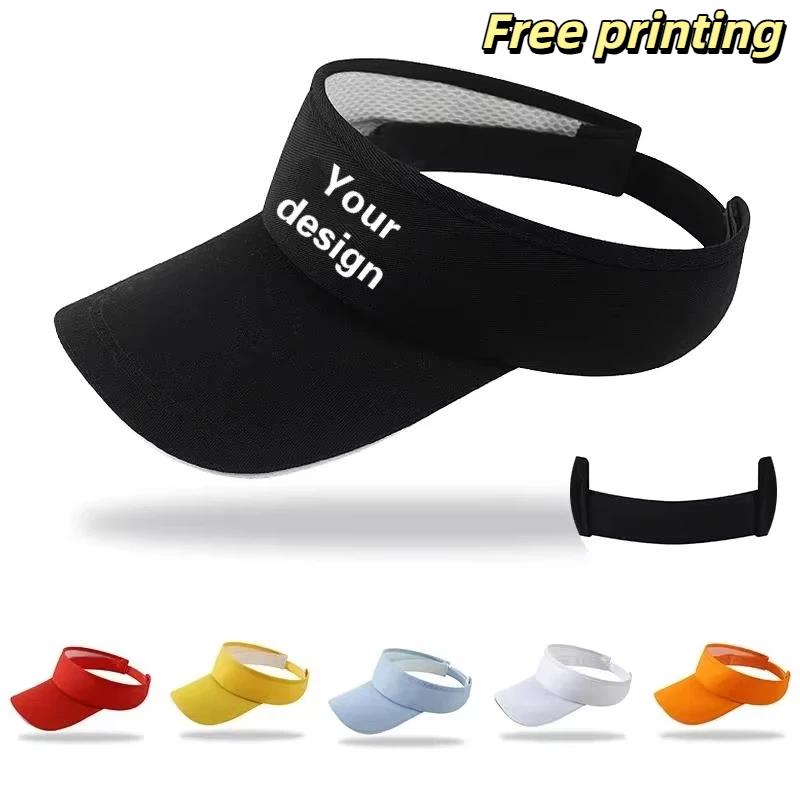 Custom Logo Anti-UV Women's Go - Visor Sun Hat avaliação e preço