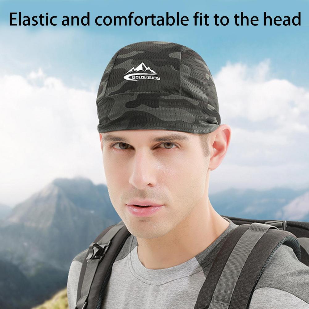 Cycling Cap Summer Ice Silk Qu - Skull Cap Helmet Liner avaliação e preço