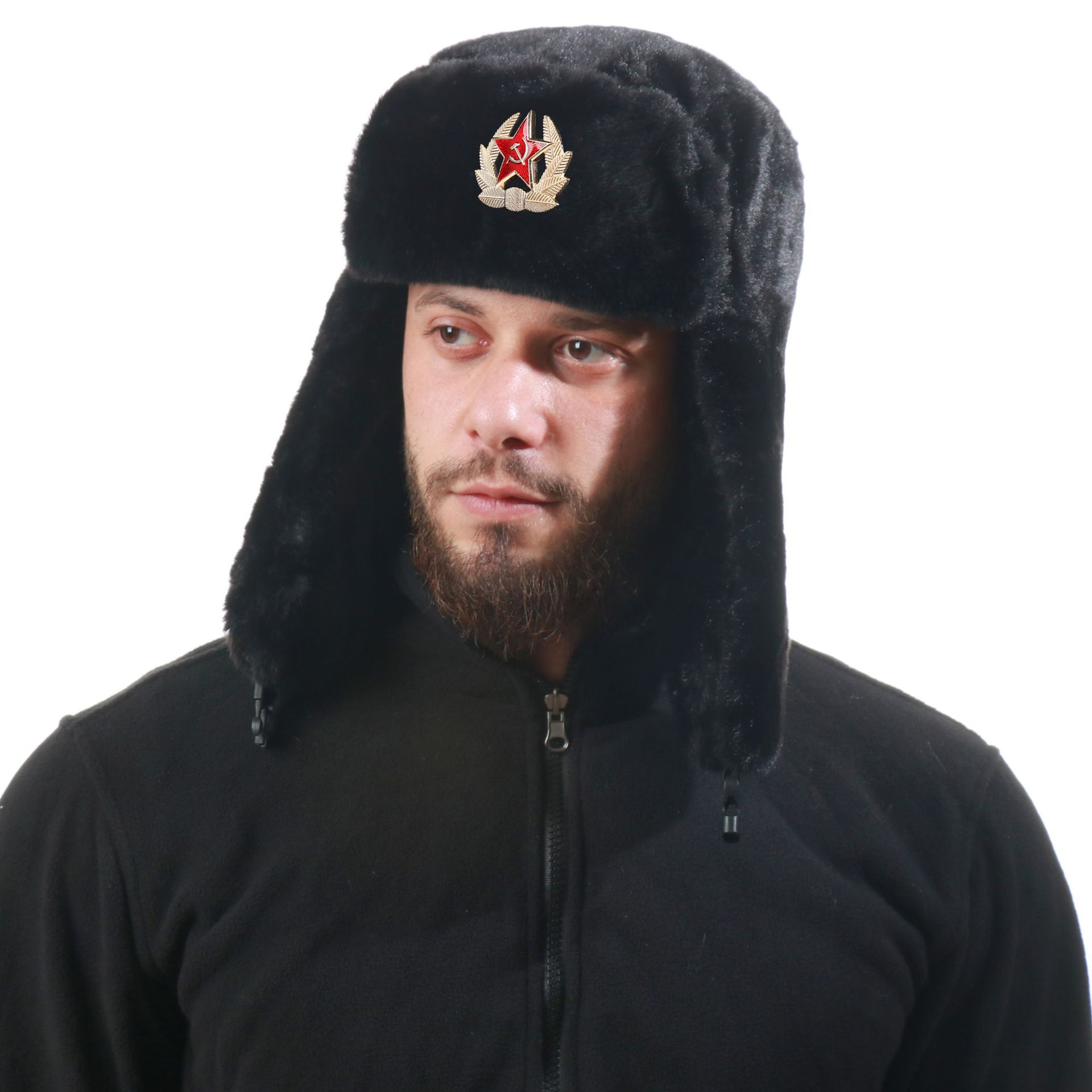 SupSindy Soviet Badge Ushanka  - Winter Trapper Hat avaliação e preço