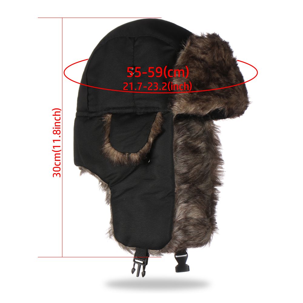 Warm Earflap Trapper Ski Hat W - Winter Trapper Hat avaliação e preço