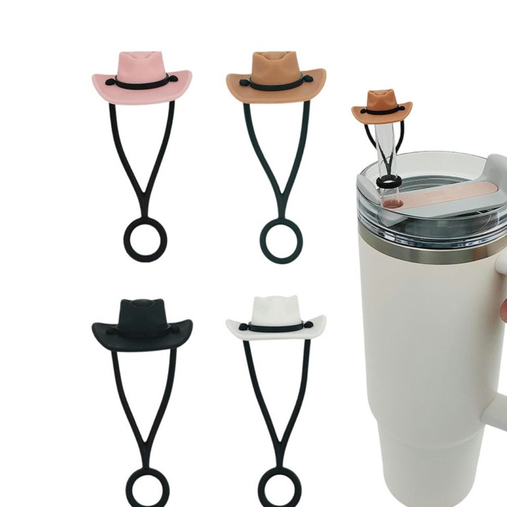 1/4Pcs Airtight Silicone Cowbo - Cowboy Hat Straw avaliação e preço