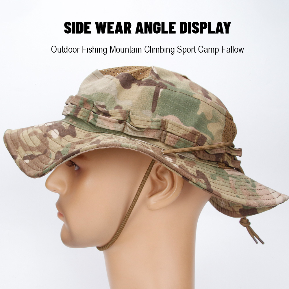 Tactical Camo Boonie Hat UPF 5 - Boonie Hat Tactical avaliação e preço