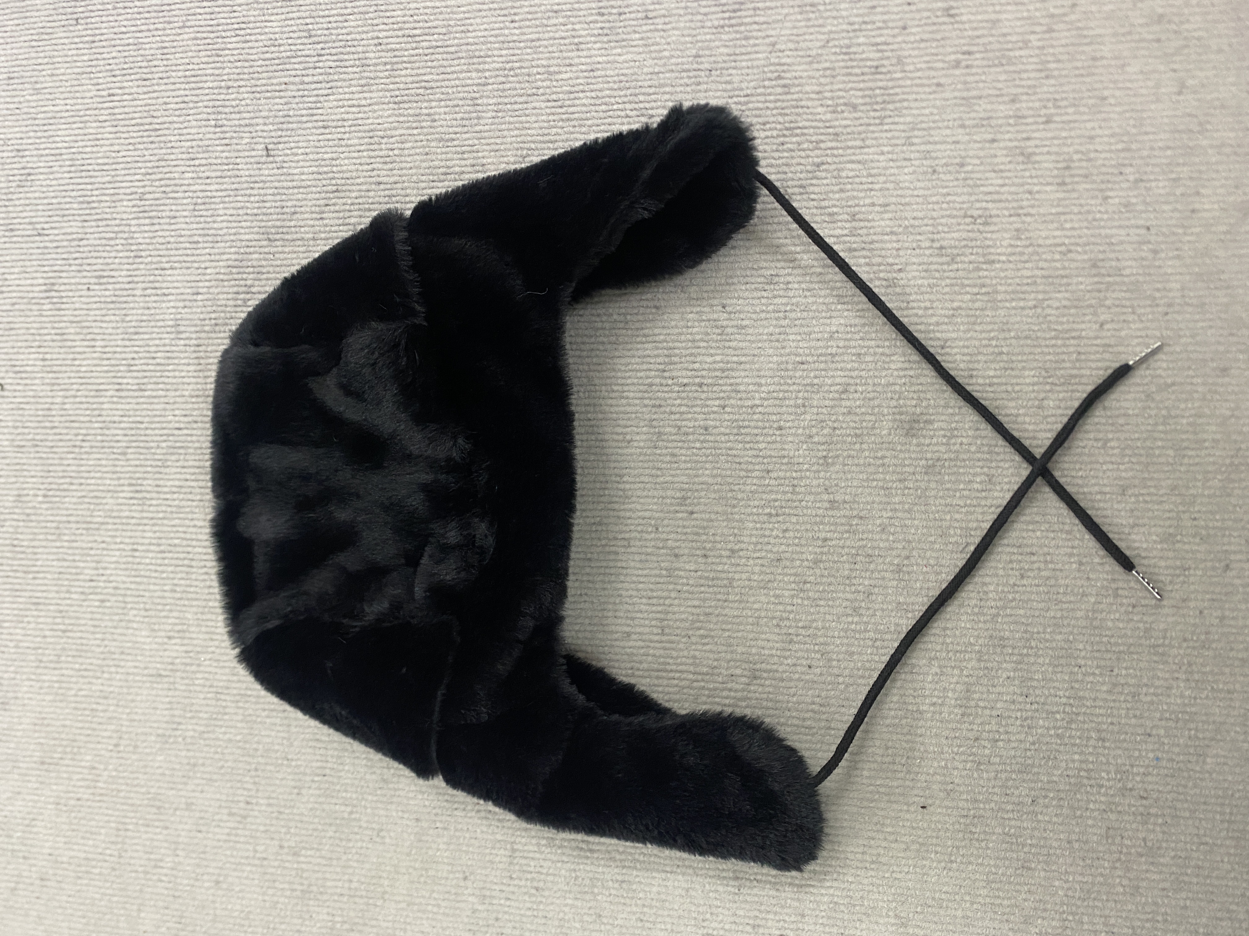 Y2K E-Girl Cute Bear Plush Tra - Winter Trapper Hat avaliação e preço