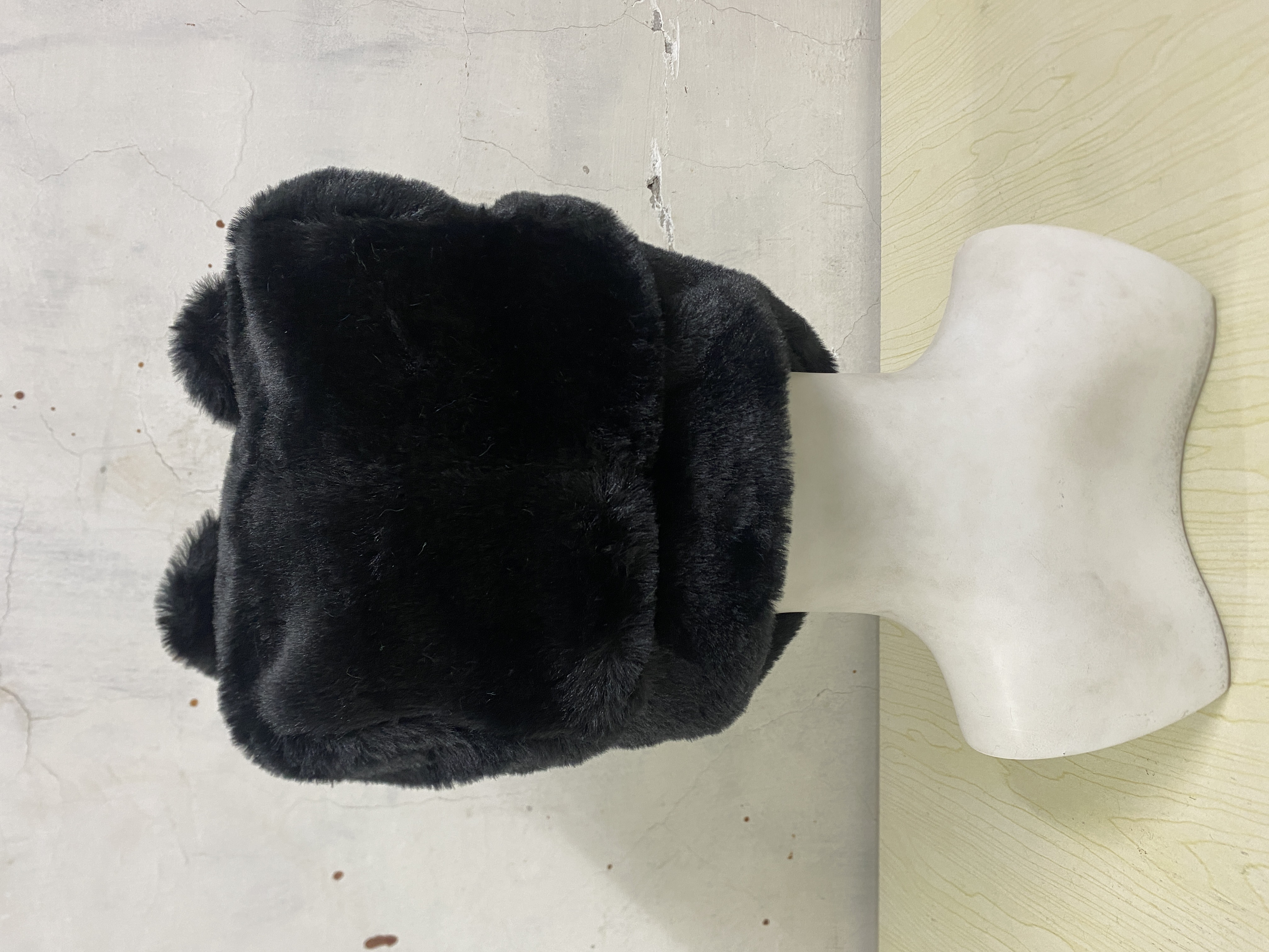 Y2K E-Girl Cute Bear Plush Tra - Winter Trapper Hat avaliação e preço