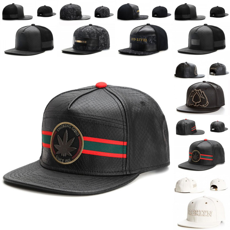 Fashio Brand Leather Cap Baseb - Baseball Cap Structured avaliação e preço