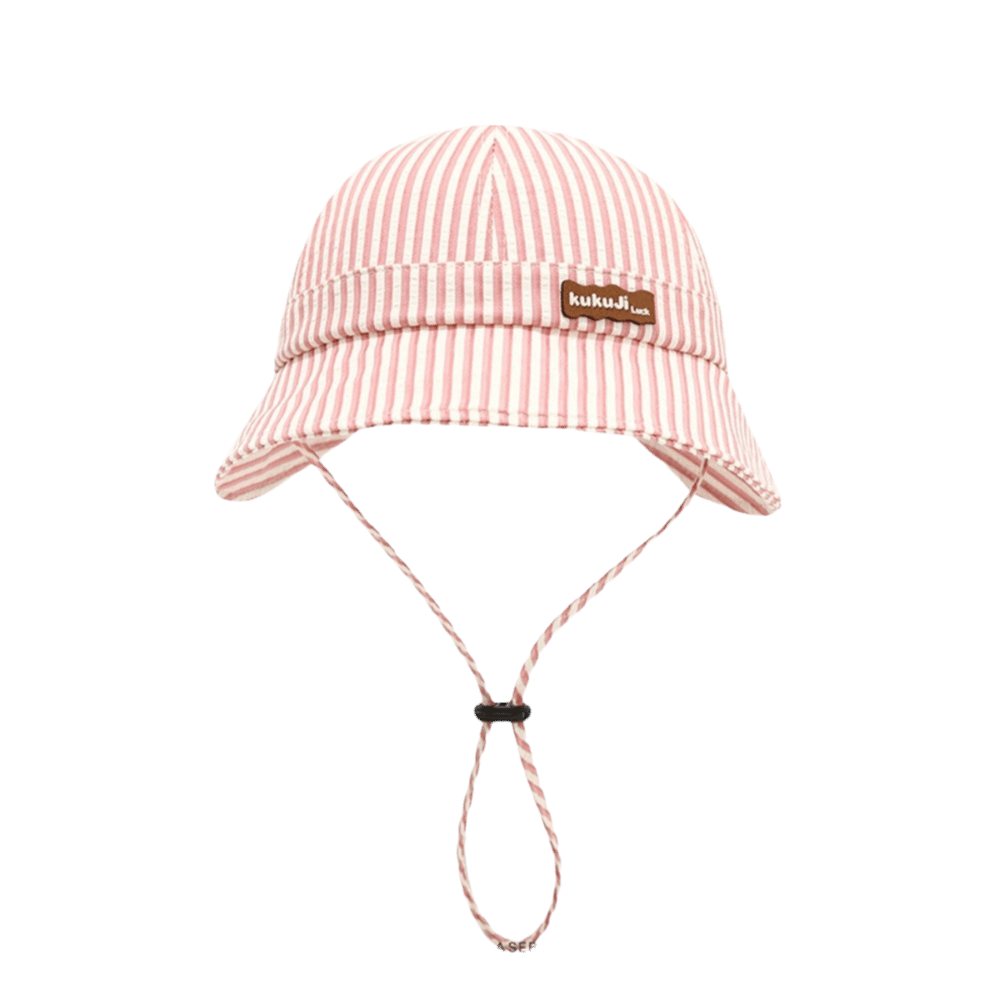 New Striped Baby Bucket Hat Ad - Bucket Hat Cotton avaliação e preço