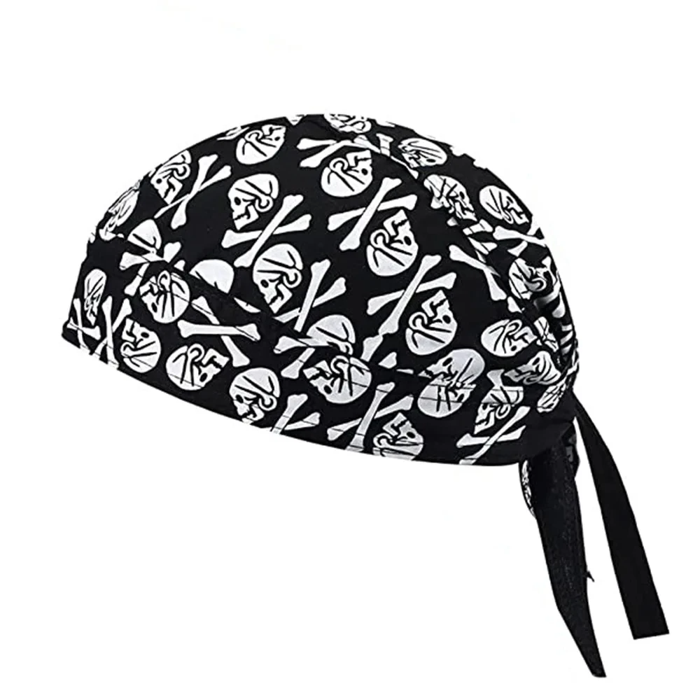 1pc Cycling Skull Pirate Cap H - Skull Cap Helmet Liner avaliação e preço