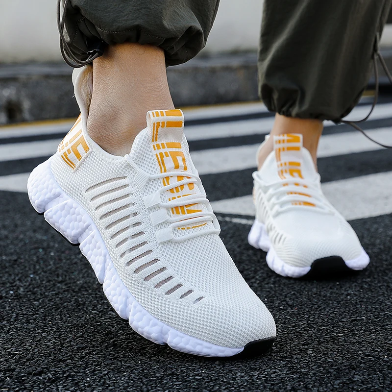 Men Casual Shoes Sneakers Brea - Running Cap Lightweight avaliação e preço