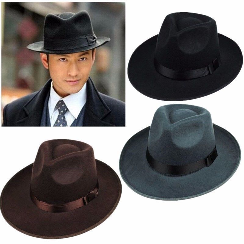 Newest Arrival Unisex Adult Fe - Fedora Hat Wool avaliação e preço