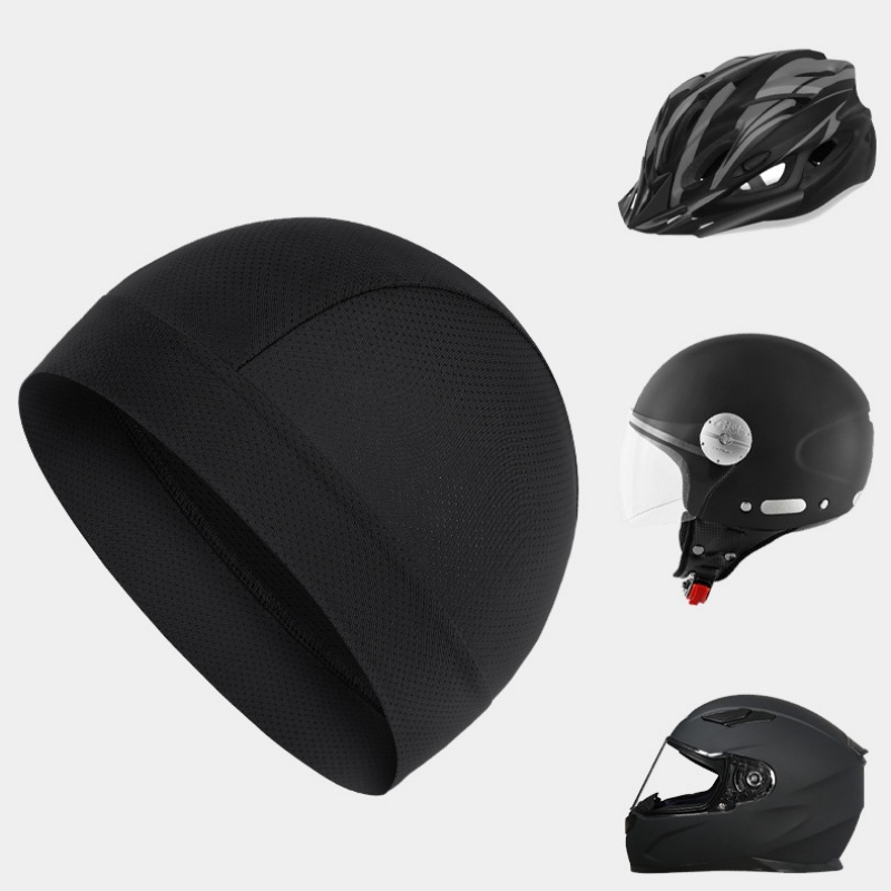 Summer Thin Breathable Mesh Sk - Skull Cap Helmet Liner avaliação e preço