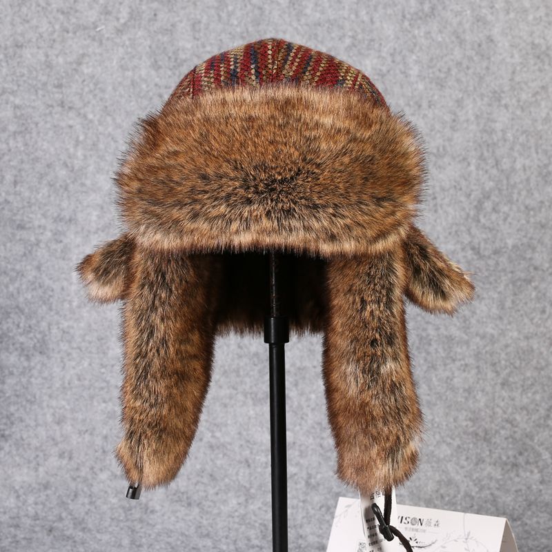B-8433 Man Bomber Hat Rex Rabb - Winter Trapper Hat avaliação e preço