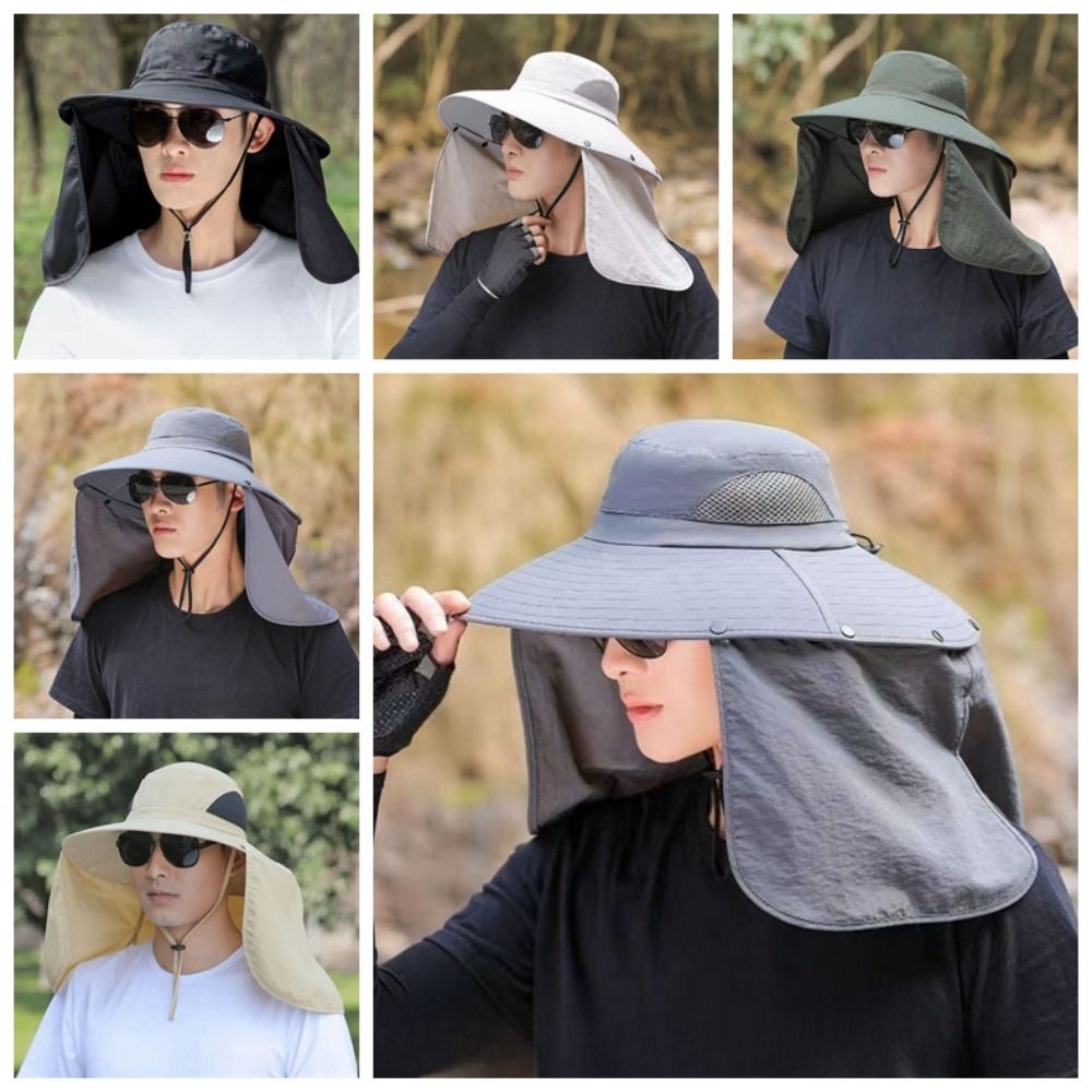 Breathable Cloth Men Sun Hat N - Bucket Hat Cotton avaliação e preço