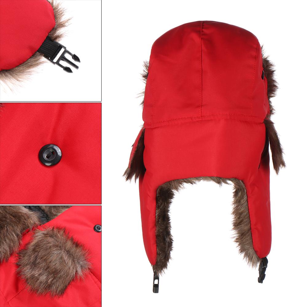 Men Women Fur Trapper Ski Hat  - Winter Trapper Hat avaliação e preço