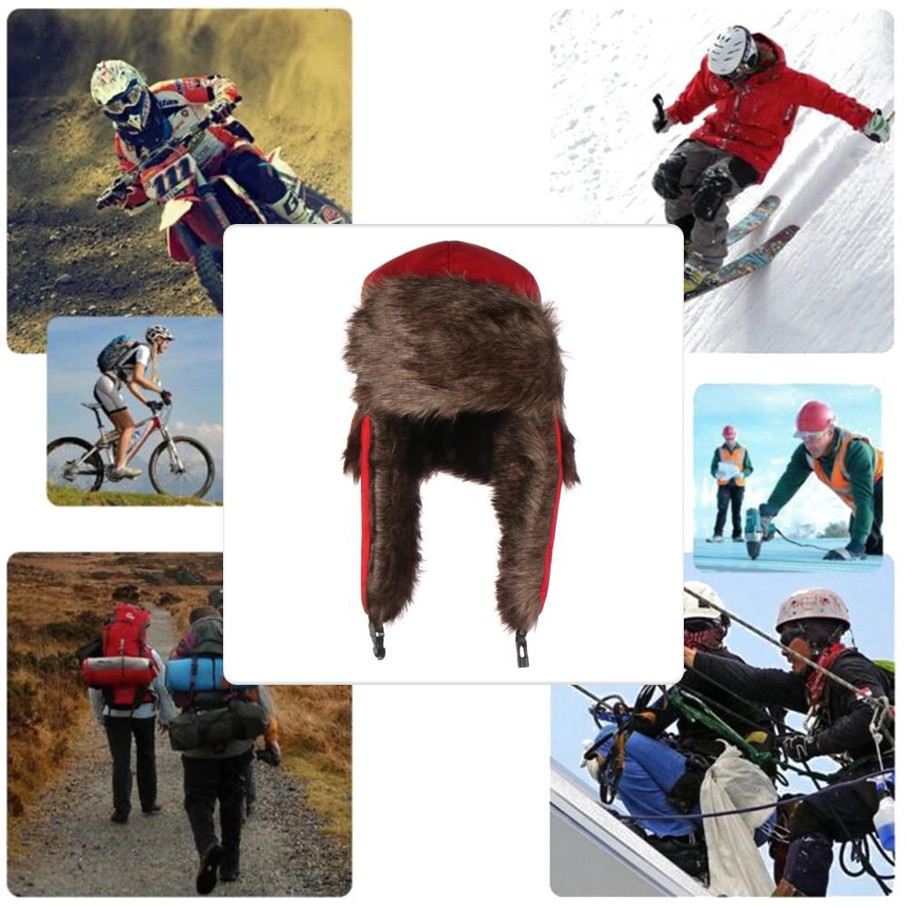 Men Women Fur Trapper Ski Hat  - Winter Trapper Hat avaliação e preço