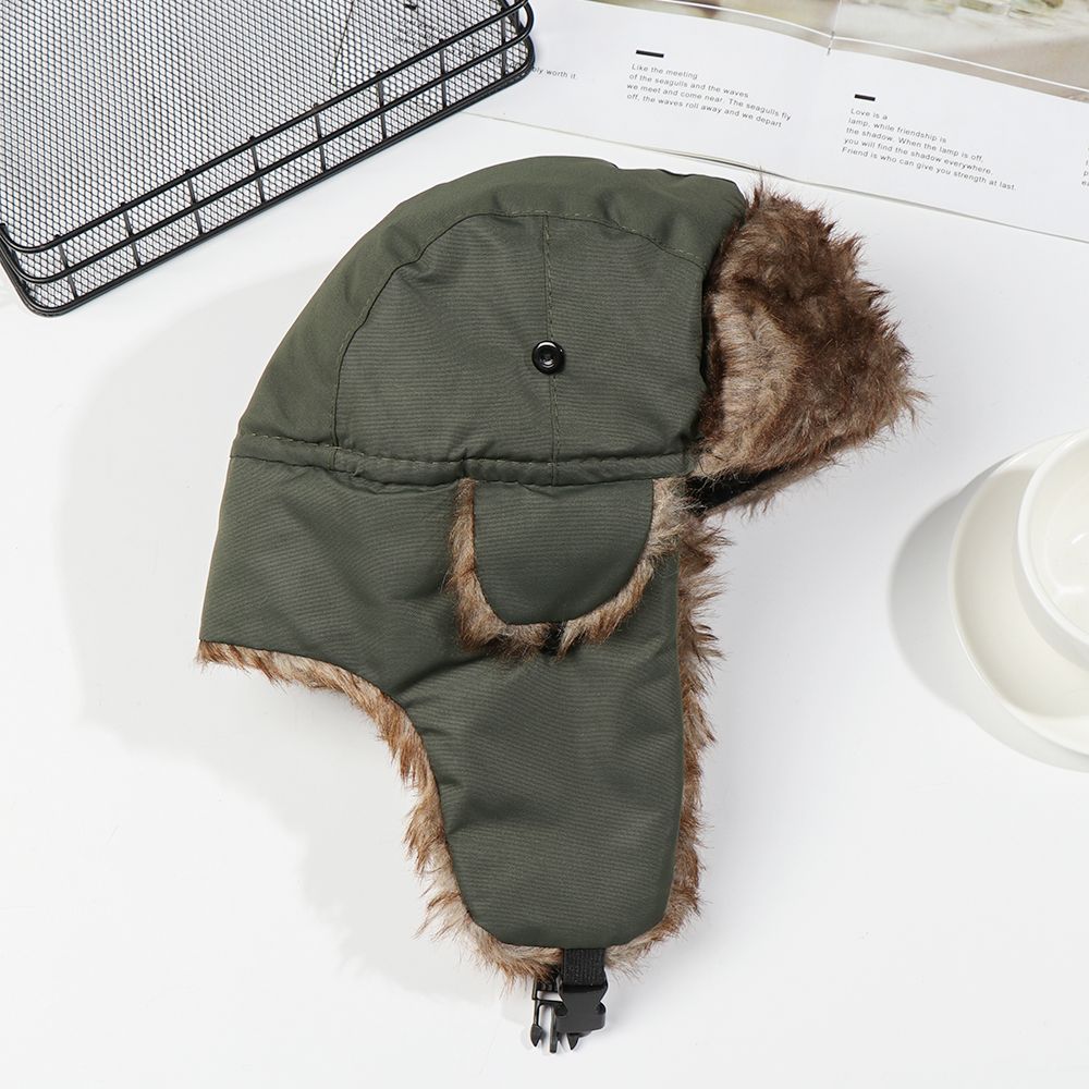 Men Women Fur Trapper Ski Hat  - Winter Trapper Hat avaliação e preço