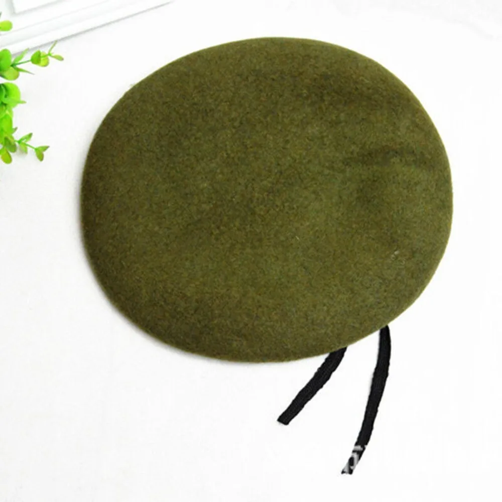 New Unisex Uniform Cap Men Wom - Beret French Wool avaliação e preço